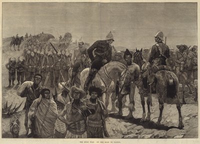 The Zulu War, on the Road to Ulundi by Richard Caton Woodville junior